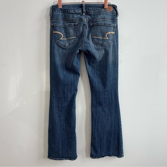 AEO Artist Flare Jeans 4 Short - Picture 2 of 7